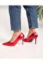 Women's Red Stiletto Classic Heeled Shoes