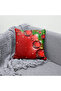 Christmas Themed Throw Pillow Cover, New Year's Throw Pillows, Digital Printed New Year's Throw