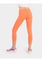 Orange Ankle-Length Leggings - 3