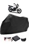 Motoran Dante 139 Black Motorcycle Cover Waterproof Durable Fabric