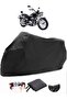 Kanuni Seyhan 251c Black Motorcycle Tarpaulin Waterproof Durable Fabric
