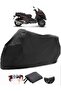 Gilera Fuoco 500 - Black Waterproof Durable Motorcycle Fabric