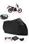 Falcon Shark 188 Compatible Backpack Compatible Black Motorcycle Tarpaulin Waterproof Durable Fabric