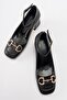RISUS Black Women's Heeled Shoes - 3