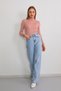 Women's Powder Lycra Stretchy Turtleneck Knitwear Sweater - 3