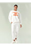 Kadın Oversize Baskılı Sweat - 5