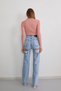 Women's Powder Lycra Stretchy Turtleneck Knitwear Sweater - 7