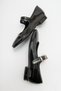 CLARA Black Patent Leather Round Mold Buckle Casual Ballerina Women's Shoes - 4