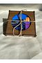 Set of 4 Wooden Coasters with Izmir View - 2