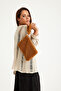 Women's Plush/Teddy Zippered and Lined Clutch Handbag - 7