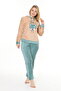 Women's Salmon soft soft high quality fabric embroidery detailed pajamas set - 4