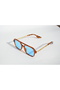 Rectangular Leopard Unisex Sunglasses - 2