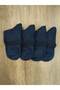 Men's 4 Pairs of Non-Elastic Socks with Seamless Toe, Cotton Half Socks - 2