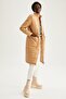 Water Repellent Stand Collar Quilted Pocket Belted Long Puffer Winter Jacket V4436az22sp - 2