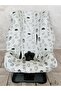Baby Muslin Car Seat Stroller Cover Elastic