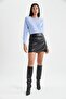 Relax Fit Crew Neck Cashmere Textured Extra Soft Sweater - 2
