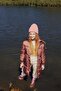 Girl's Hooded Long Coat X6592a622au