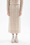 Regular Fit Basic Knitwear Midi Skirt - 3