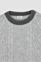 Boy Oversize Fit Crew Neck Sweatshirt X9419A622Wn - 6