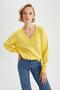 Relax Fit V-Neck Sweater - 3