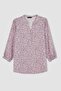 Traditional Regular Fit Collar Patterned Shirt - 7