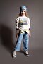 Girl's Hooded Soft Fuzzy Sweatshirt - 2