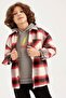 Boy's Oversize Flannel Long Sleeve Shirt - 3
