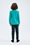 Boy's Printed Long Sleeve Pajama Set - 5