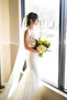 Veil Simple Size 3Mt Width 1.5MT Oval Cut - For Bridal Wedding Dress, Wedding, Veil, Tulle, Off White veil - 3