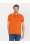 Slim Fit Polo Neck Basic T-Shirt - 4