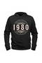 Vintage One of a kind 1980 Black Sweatshirt