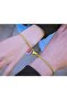 Magnetic Heart Lover Bracelet Gold Color