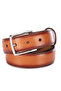 Men's Classic Men's Tan Belt For Fabric And Canvas Trousers - 4