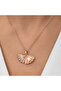 Silver Rose Pearl Oyster Necklace - 3