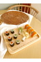 Wooden 22x25cm Serving and Presentation Plate / Tray / Stand - 2