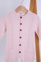 Organic 100% Knitwear Girl Boy Baby Beret Jumpsuit Set 5717 - 2