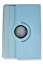 Mediapad T5 10 Case 360 Tablet Leather Case - Turquoise - 2