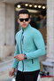Çağla Color Shoftsell Polar Men's Standard Mold Full Zip 3 Pocket Men's Polar Outdoor