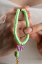Purple Butterfly Fimo Necklace