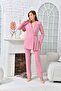 Pleated Suit Dusty Rose - 3