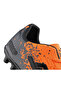 28373 E Neon Orange Men's Turf Football Shoes 28373-E-NEON-ORANGE Orange - 7