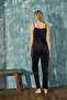 AW24 13402-01 Women's / French Velvet Rope Strap Six Long 3-Piece Set / Black - 8