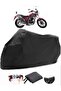 Falcon Crown 150 compatible Backpack Compatible Black Motorcycle Tarpaulin Waterproof Durable Fabric