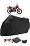 Skyteam Ace 125 Black Motorcycle Tarpaulin Waterproof Durable Fabric