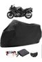 Kawasaki ZZR 1100 Black Motorcycle Tarpaulin Waterproof Durable Fabric