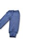 Boy's Tracksuit with Pockets Ribbed Knit Dark Blue - 4
