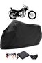 Suzuki LS 650 Savage Black Motorcycle Tarpaulin Waterproof Durable Fabric