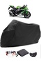 Kawasaki Ninja ZX-10R Black Motorcycle Cover Waterproof Durable Fabric