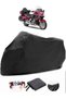 Honda Goldwing GL 1800 Rear Bag Compatible Black Motorcycle Tarpaulin Waterproof Durable Fabric