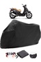 Piaggio Beverly 250 Black Motorcycle Cover , Waterproof, Durable Fabric